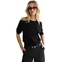 Compact short-sleeved pullover
