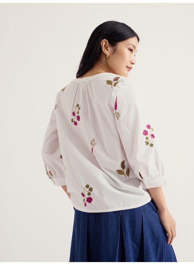 Grace Embroidered Top