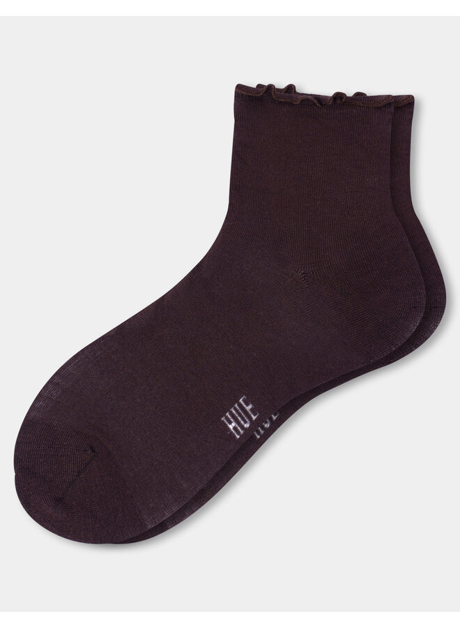 RUFFLE EDGE ANKLE SOCK