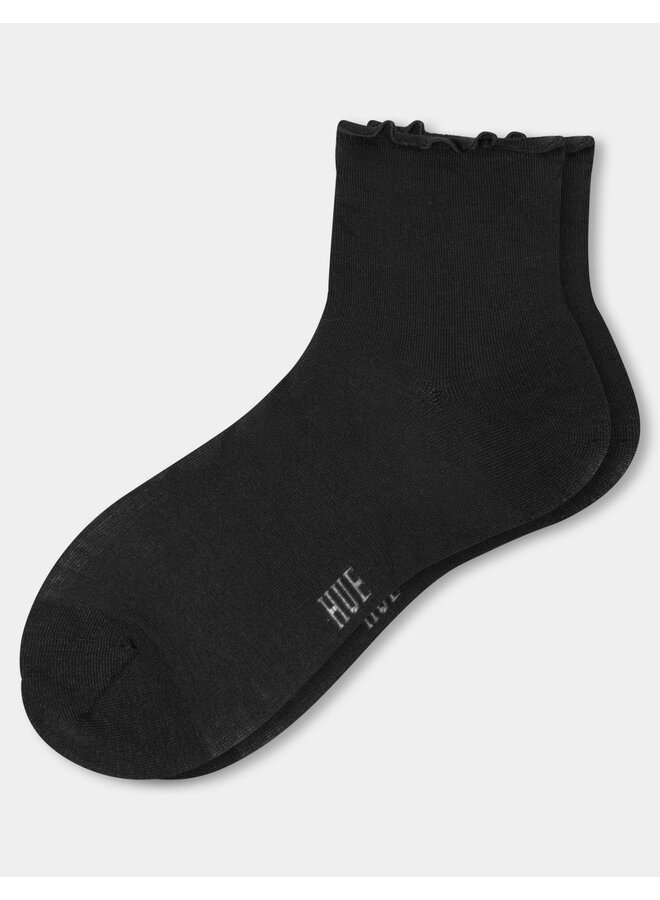 RUFFLE EDGE ANKLE SOCK