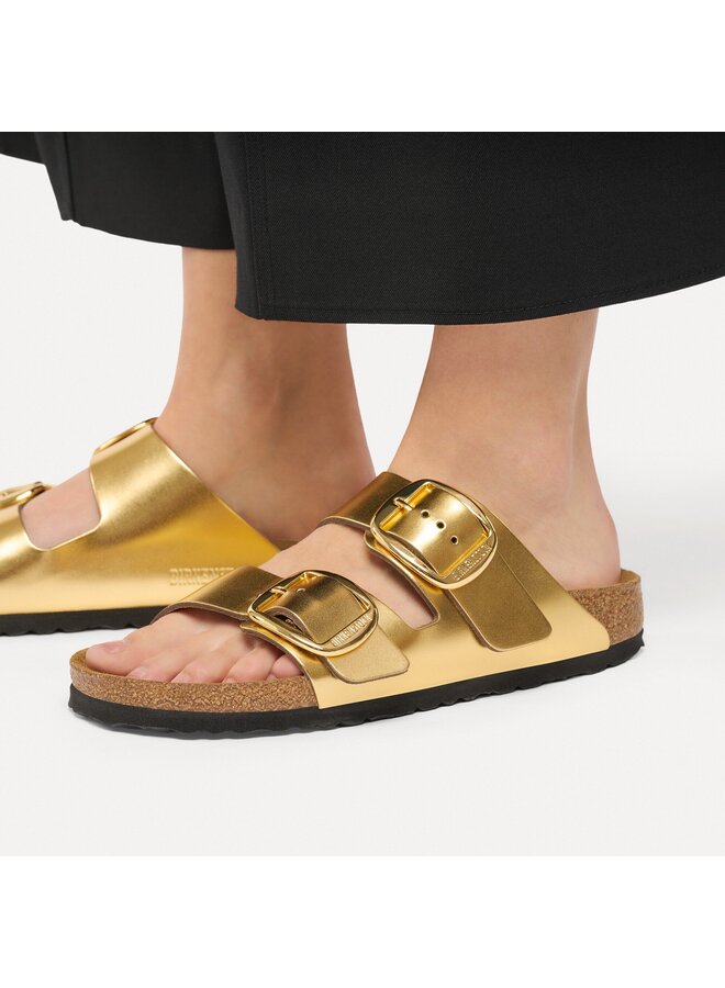 Arizona Big Buckle Leather Metallic