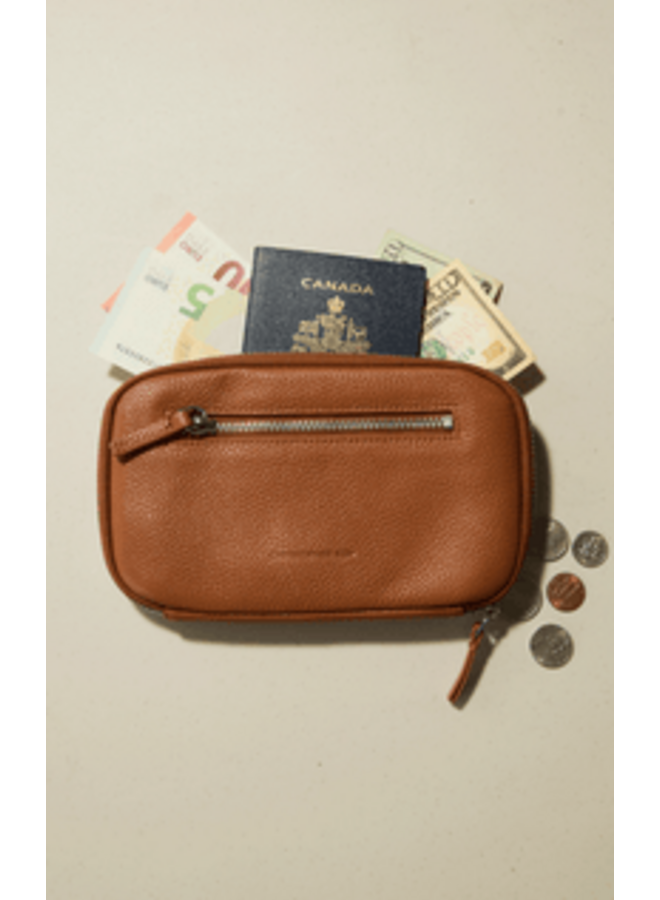 Travel Wallet Leather