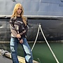 Jacquard Drop Shoulder Sweater