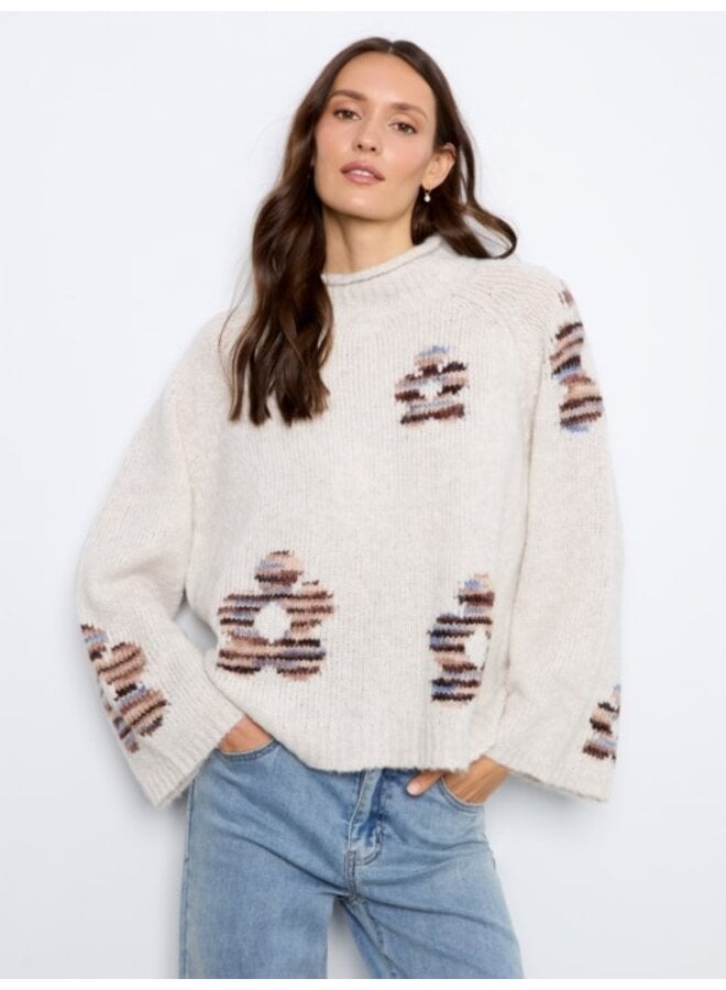 High Neck Knit Sweater