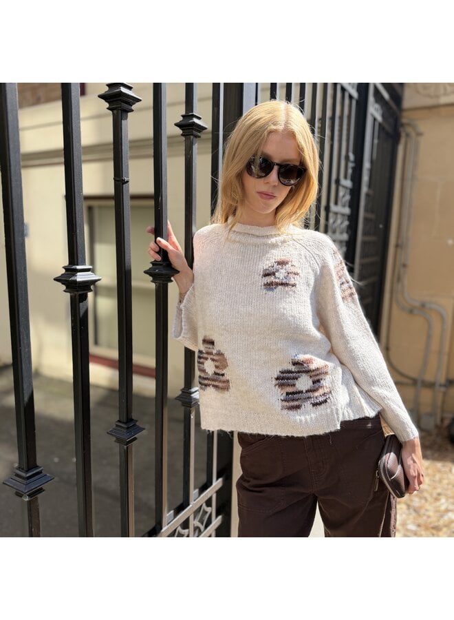 High Neck Knit Sweater