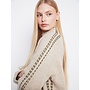 Contrast Stitch Mock Neck Sweater