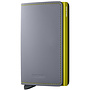 Miniwallet Matte Grey - Lime