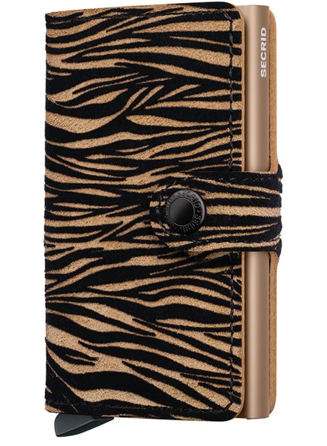 Miniwallet Zebra Beige