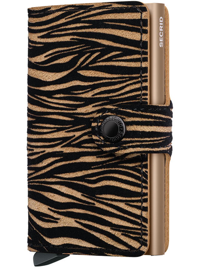 Miniwallet Zebra Beige