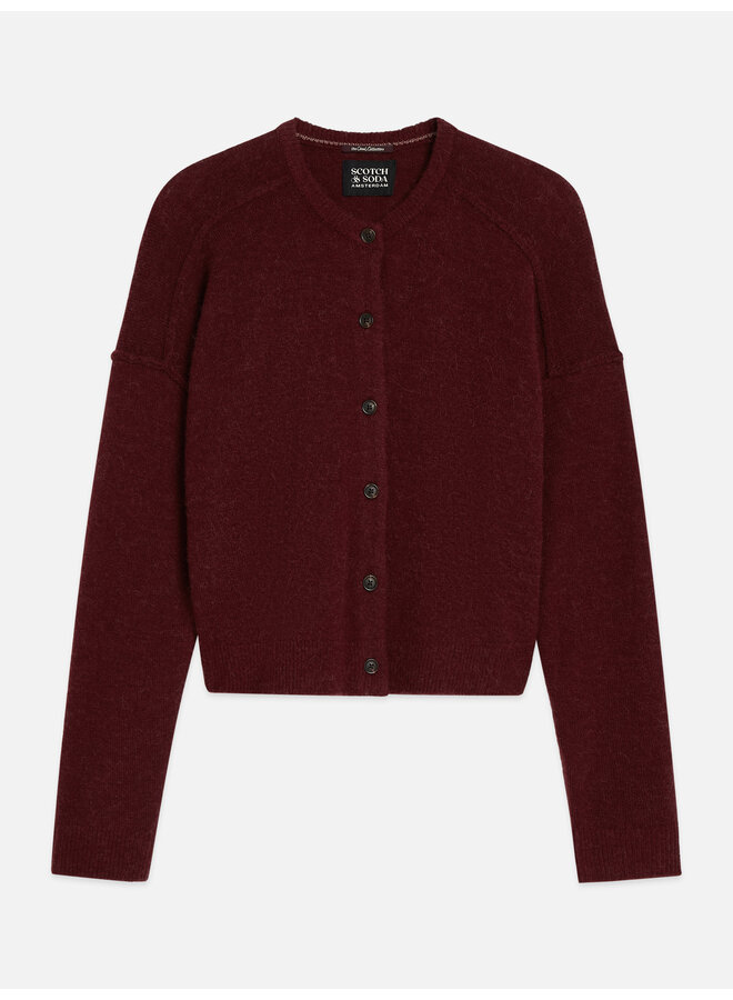 Fuzzy Relaxed Cardigan