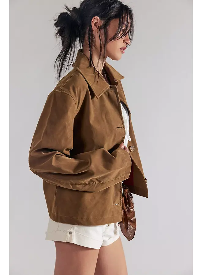 Hera Vegan Suede Jacket