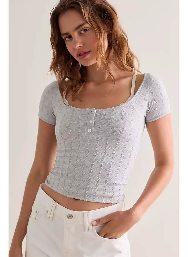 So Soft Henley Top