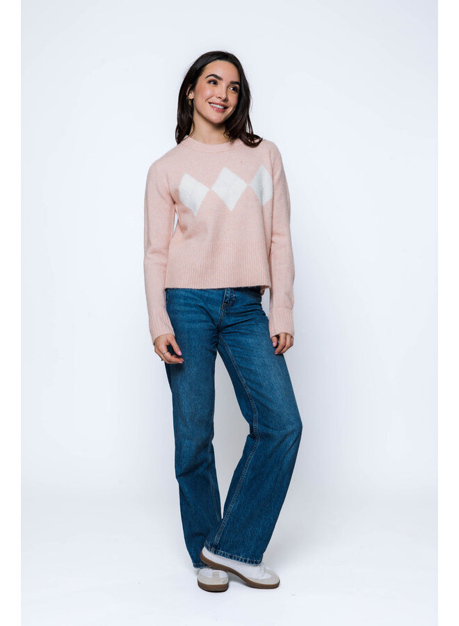 Gigi-Argyle Sweater