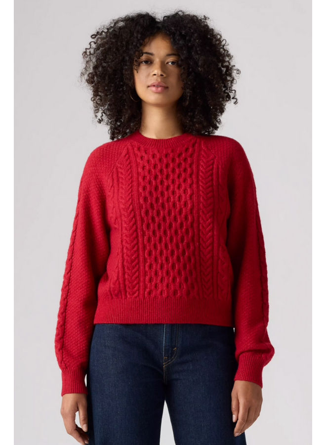 Jolie Cable  Crewneck