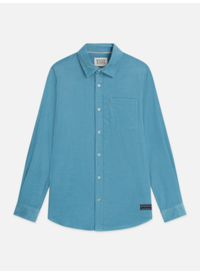 CORDUROY REGULAR-FIT SHIRT