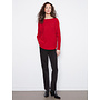 Knit Sweater w/ lace up cuffs