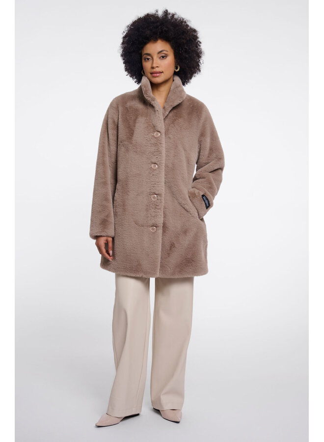 Nonna Faux Fur Coat