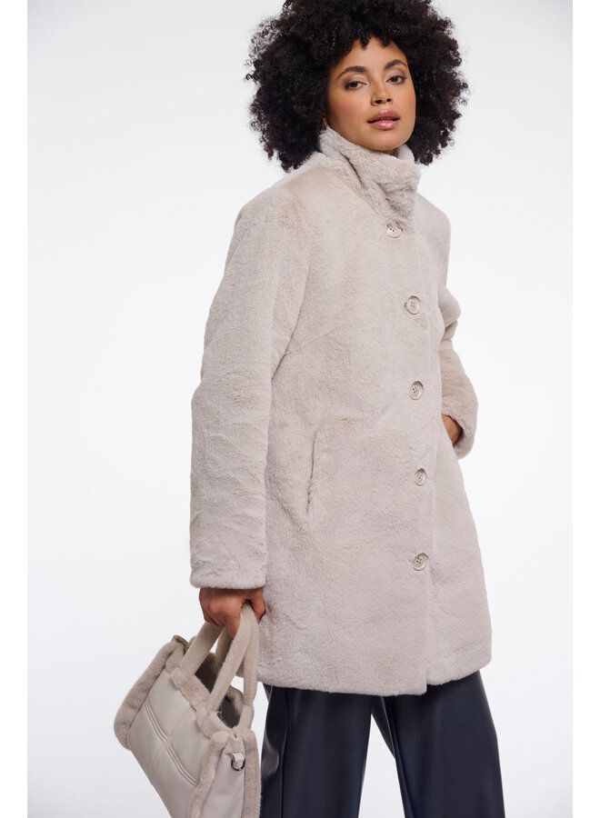 Nonna Faux Fur Coat