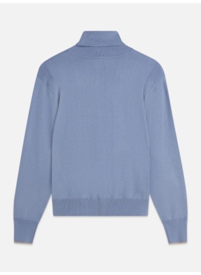 Roll neck relaxed-fit pullover