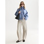 Checked short jacket