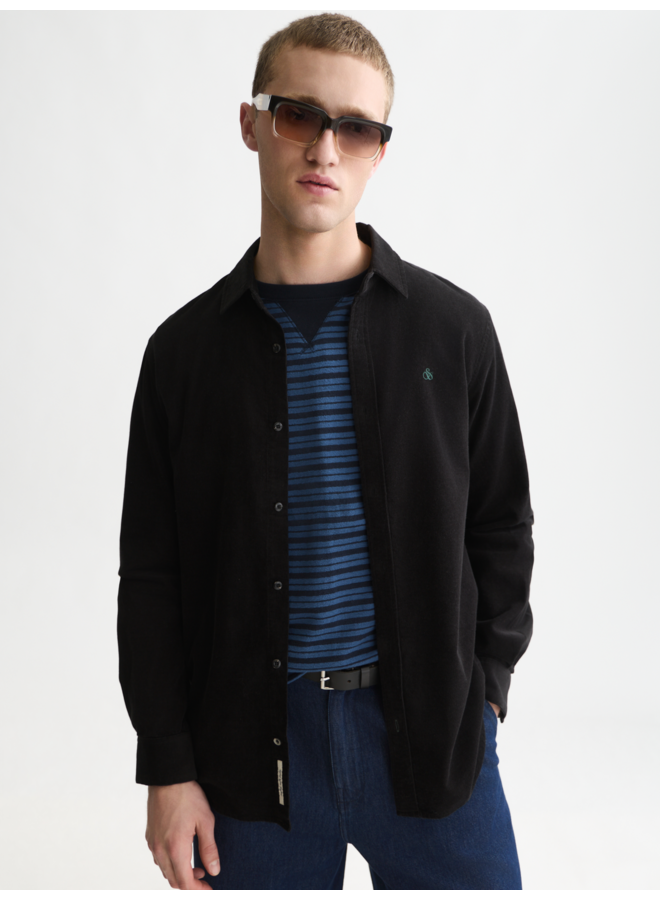 FINE CORDUROY REGULAR-FIT SHIRT