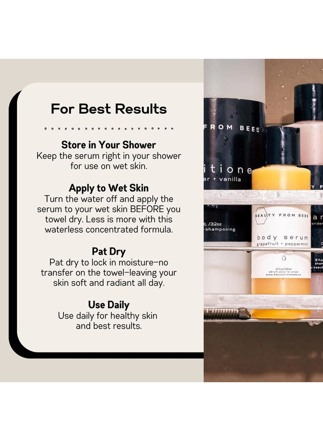 Body Serum Orange 4oz/120ml
