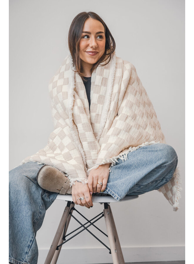 The Check Quilted Throw