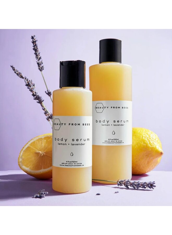 Body Serum Lemon Lavender 4oz/120ml