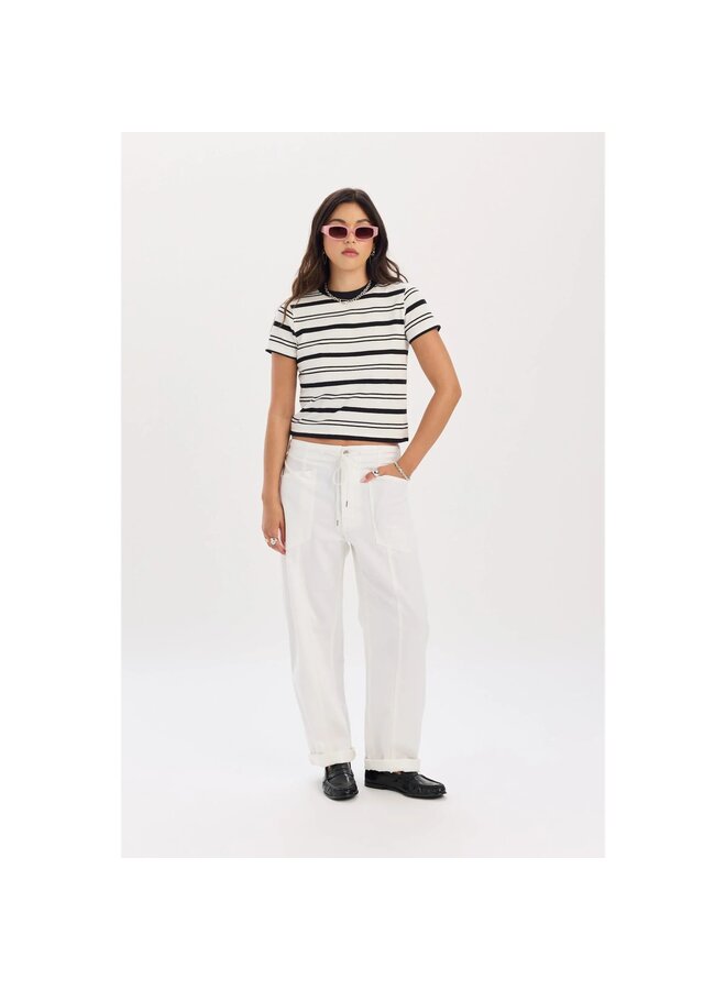 VILLA PANT - DRAWSTRING BARREL PANT