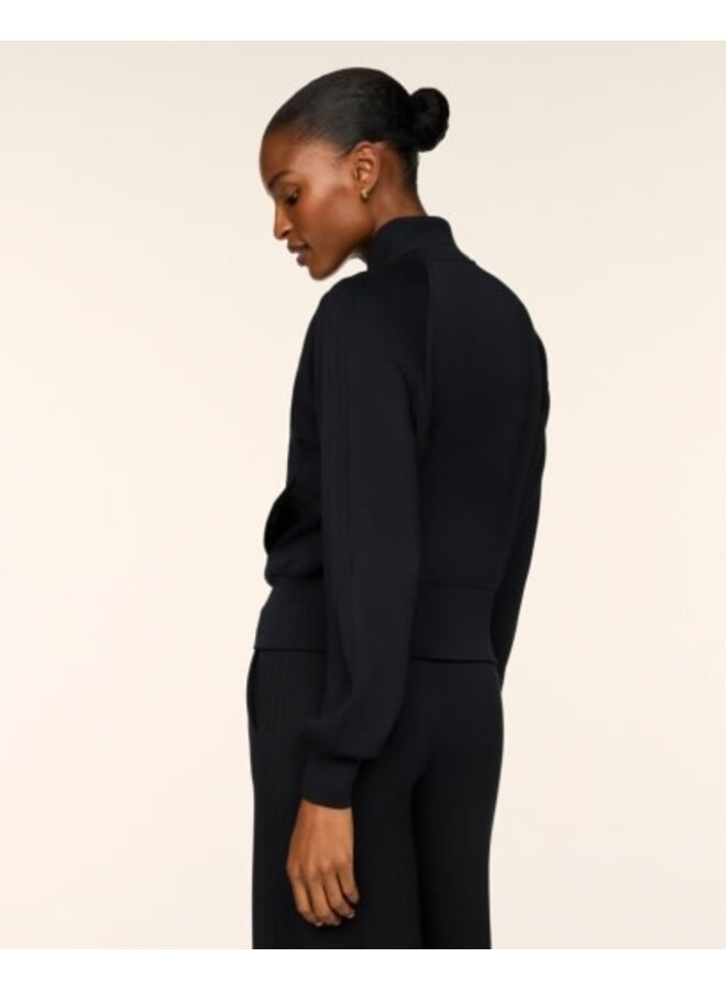 Airessentials pintuck track jacket