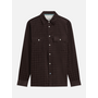 CORDUROY CHECKED RELAXED-FIT SHIRTS