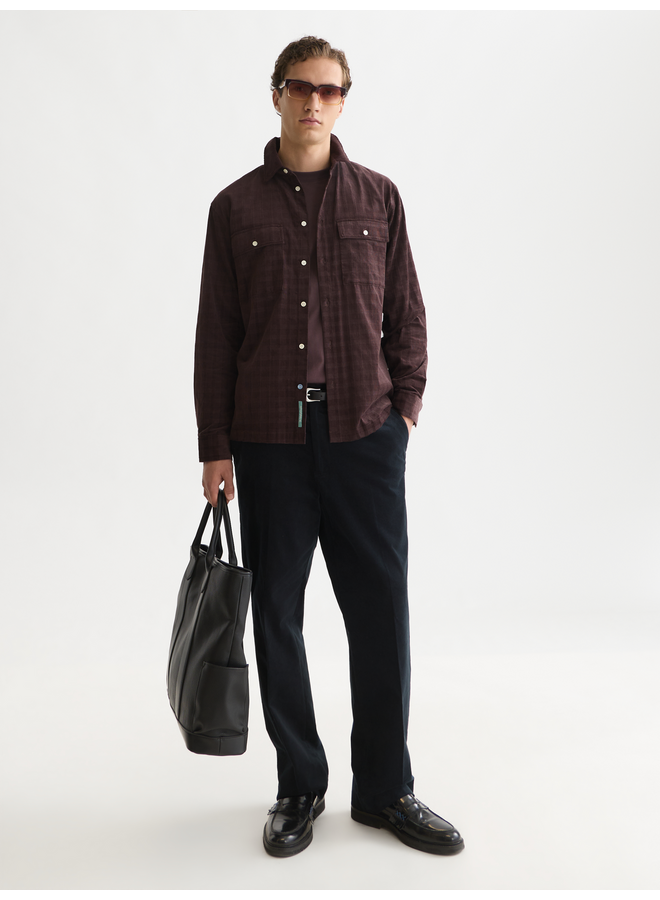 Corduroy Checked Relaxed-Fit