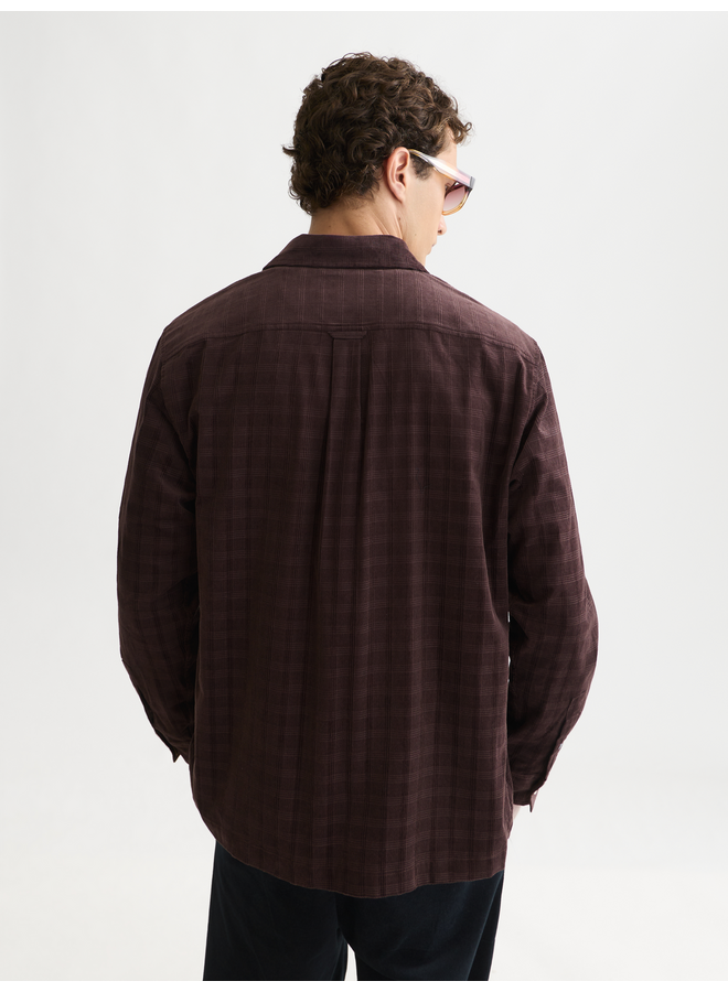 Corduroy Checked Relaxed-Fit