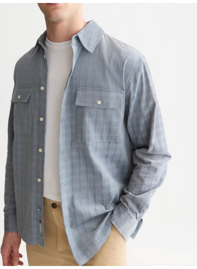 Corduroy Checked Relaxed-Fit