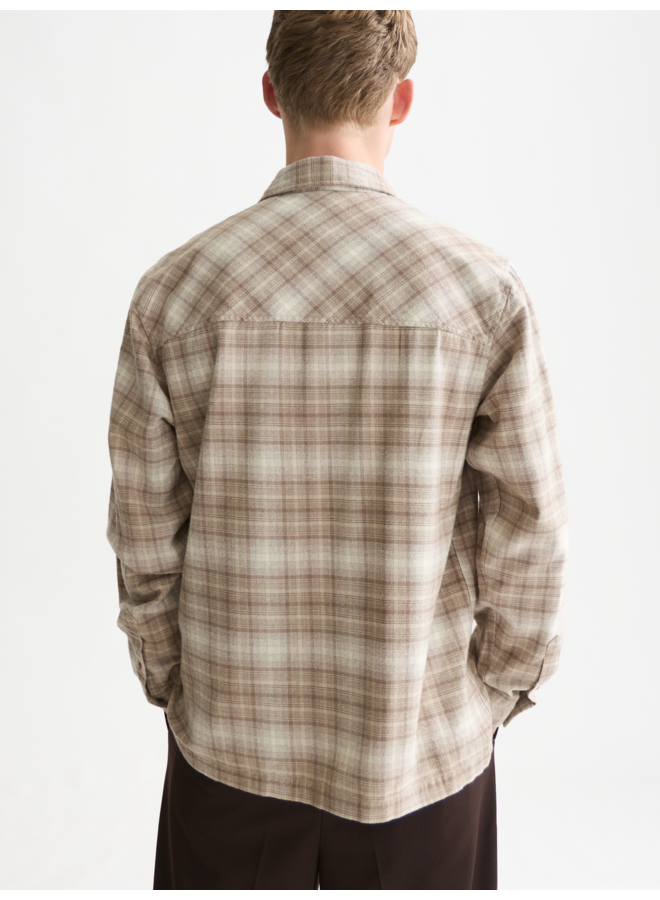 Flannel Checkered Relaxed-Fit