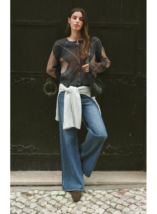 Medina Argyle Cardigan