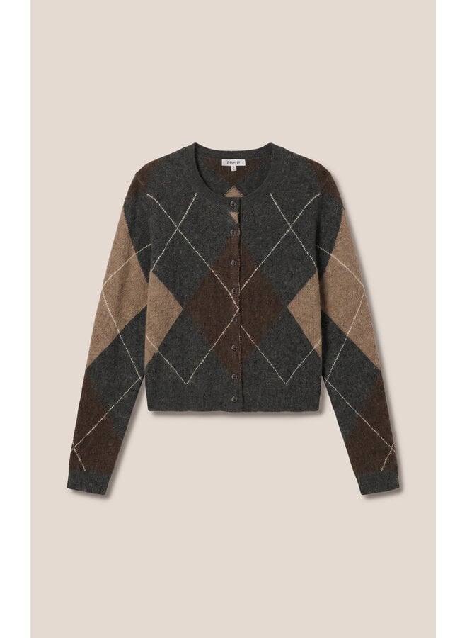 Medina Argyle Cardigan