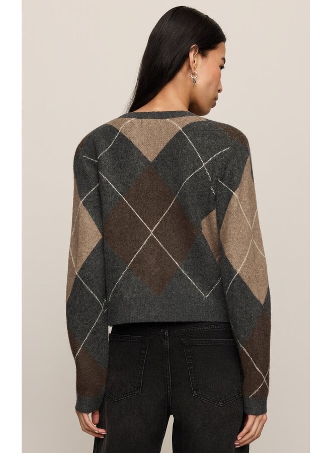 Medina Argyle Cardigan