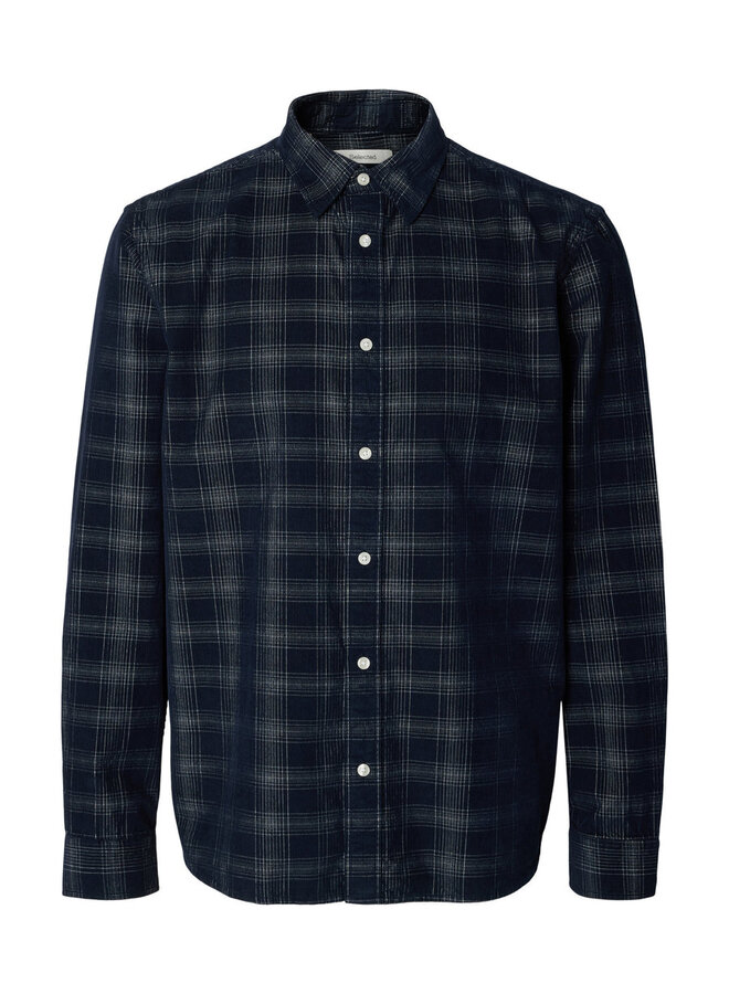 Slim Reg Claus Cord Check LS