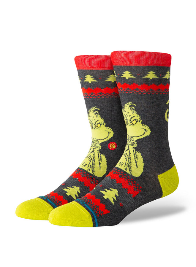 Grinch Sweater Crew Socks
