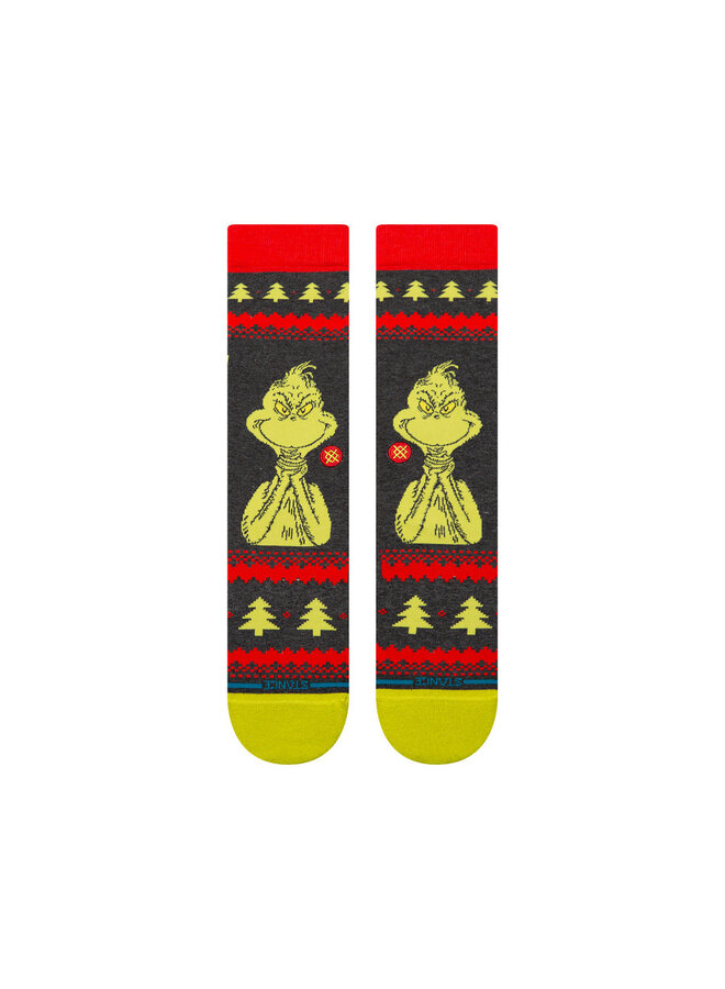 Grinch Sweater Crew Socks