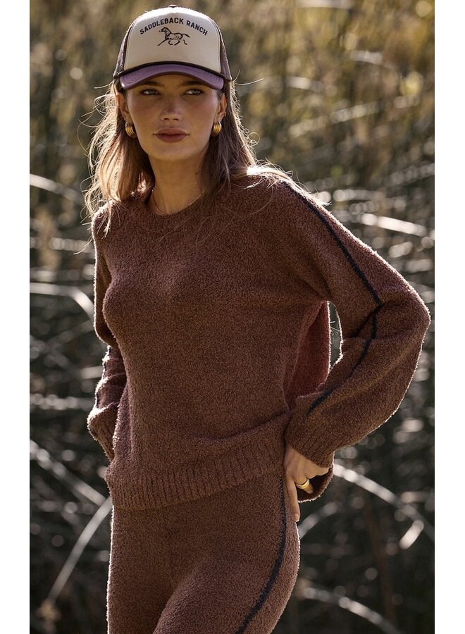 Saltwater Luxe Rhys Umber Sweater Small