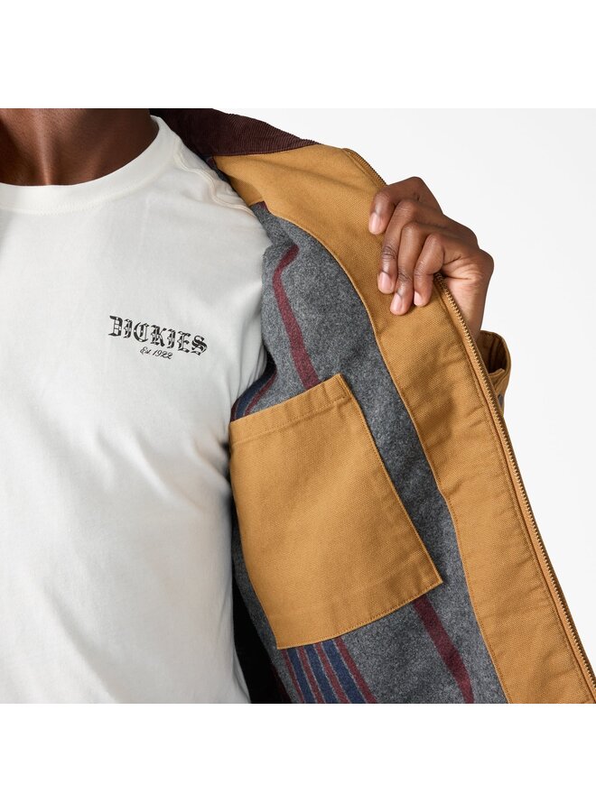 Blanket Lined Duck Canvas Jacket