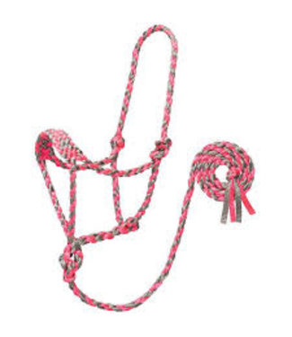 Weaver Weaver Braided Rope halter w/Lead