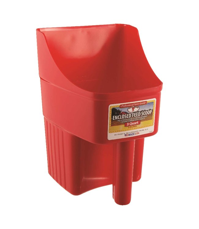 3QT Plastic Feed Scoop