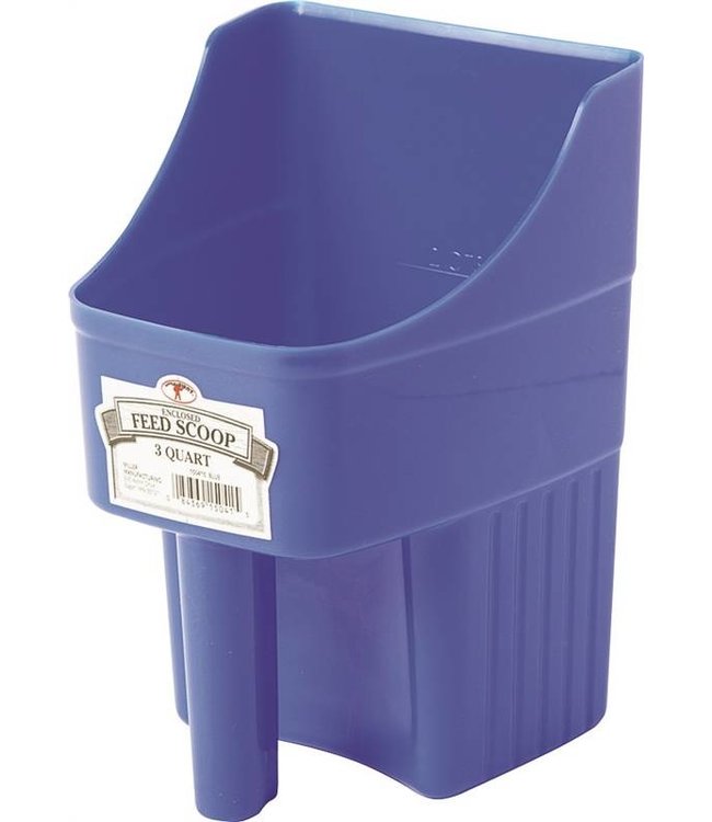 3QT Plastic Feed Scoop