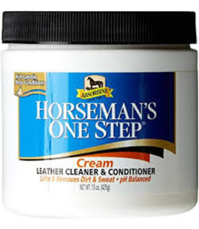 Absorbine Horsemans One Step Leather Cleaner / Conditioner  Horsemans One Step