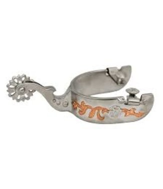 Josiane Gauthier Ladies Spur With Copper trim & Crystal Stone