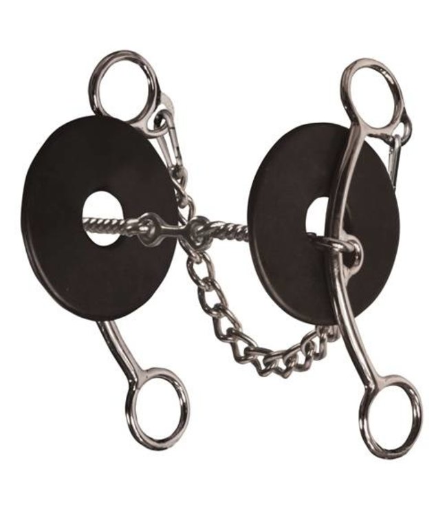 Brittany Pozzi Collection Brittany Pozzi Lifter Series - Three Piece Twisted Wire Snaffle