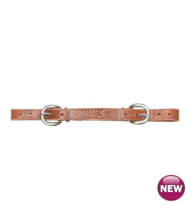 Wildfire harness Leather flat Chain Curb Strap